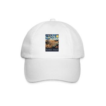 Rome - Casquette classique - blanc/blanc - Devant