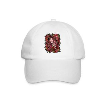 Rose Bloom Enchantress - Baseball Cap - white/white - Front