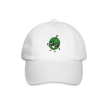 Lunettes de soleil Pastèque - Casquette classique - blanc/blanc - Devant