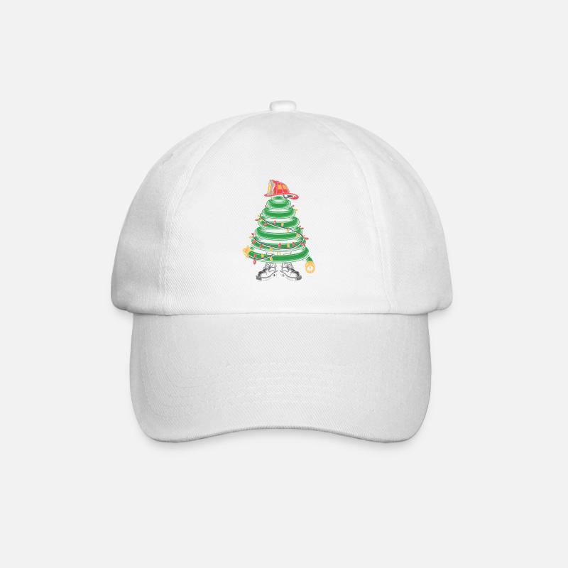 Sapin de Noël des pompiers - Casquette classique - blanc/blanc