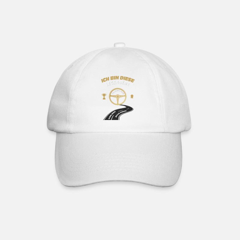 Je suis ce cavalier légendaire - Casquette classique - blanc/blanc