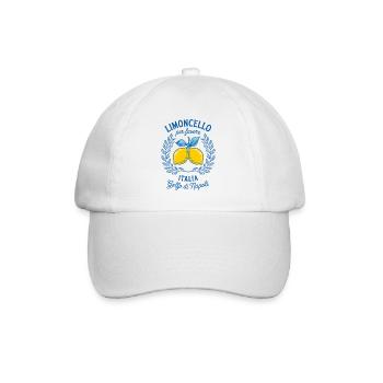 Limoncello Per Favore Italy Golfo di Napoli - Casquette classique - blanc/blanc - Devant