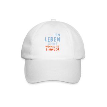 Math Teacher Geometry School Mathematics - Baseball Cap - white/white - Front