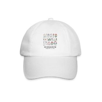 Herbarium Collection – Plant Collection Vintage - Baseball Cap - white/white - Front