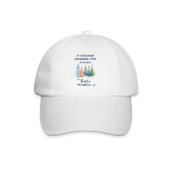 It’s the Most Wonderful Time of the Year – Winter - Baseballkappe - Weiß/Weiß - Vorne