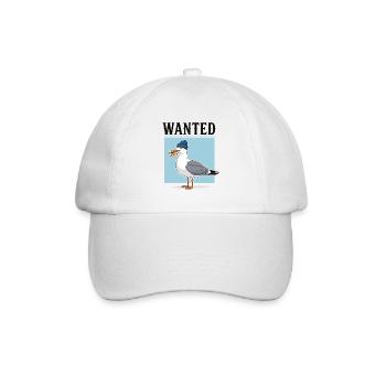 Recherché : Frites Seagull - Casquette classique - blanc/blanc - Devant