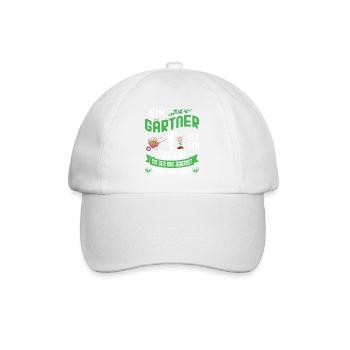 Jardinier Jardinage Jardinage Jardinage Jardinage - Casquette classique - blanc/blanc - Devant