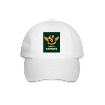 Royal Breaker – The King’s Shot  - Baseballkappe - Weiß/Weiß - Vorne