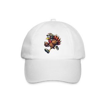 Thanksgiving Football Turquie - Casquette classique - blanc/blanc - Devant