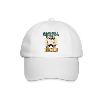 gaming gaming gaming - Baseball Cap - white/white - Front