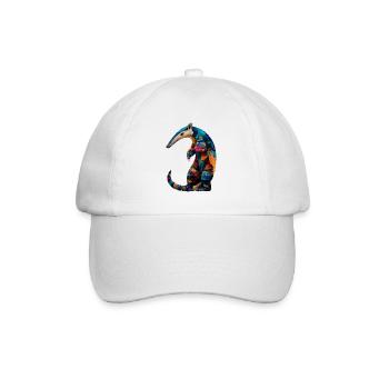 Anteater Tamandua Anteater Large anteaters - Baseball Cap - white/white - Front