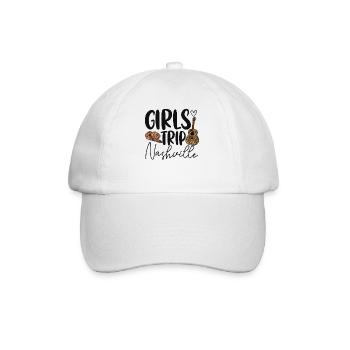 Girls Trip Nashville - Baseballkappe - Weiß/Weiß - Vorne