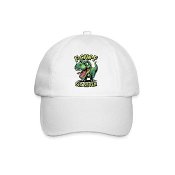 Dino F-Caw F Six Seven - Baseball Cap - white/white - Front