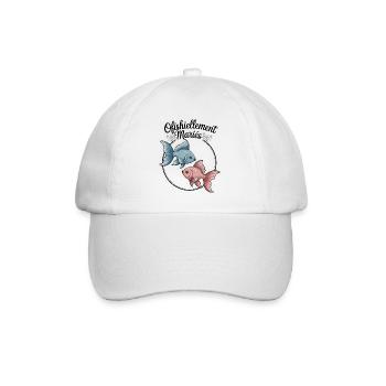 Ofishiellement Married Humor Peach Wedding Couple - Baseball Cap - white/white - Front