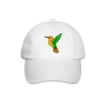Colibri Oiseau - Casquette classique - blanc/blanc - Devant