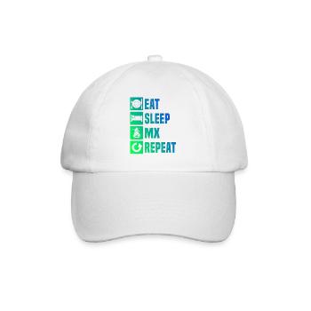 Conception vintage de motocross pour le motocross - Casquette classique - blanc/blanc - Devant