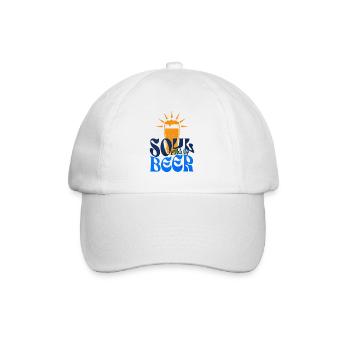 Soul Full Of Beer - Baseball Cap - white/white - Front