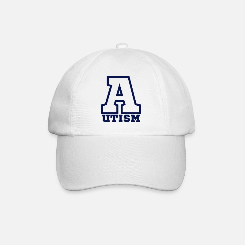 Autisme - Casquette classique - blanc/blanc