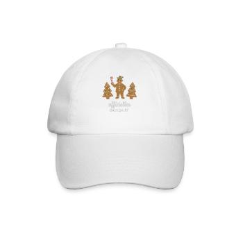 Cookies Baking Christmas Time Cookies Gingerbread - Baseball Cap - white/white - Front