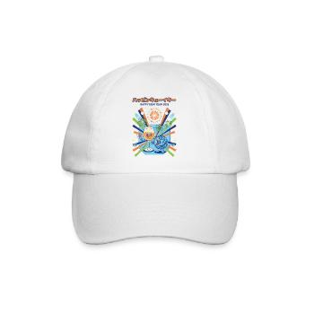 Fête des feux d’artifice Bonne Année 2026 - Casquette classique - blanc/blanc - Devant