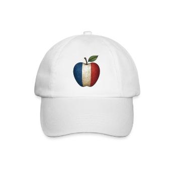 France - Baseball Cap - white/white - Front