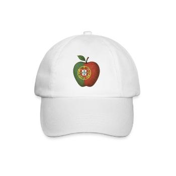 Portugal - Baseballkappe - Weiß/Weiß - Vorne