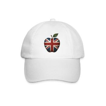 Great Britain England - Baseball Cap - white/white - Front