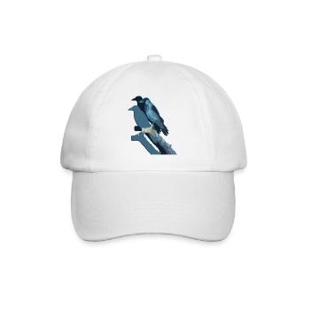 Crow's Luck - Baseball Cap - white/white - Front