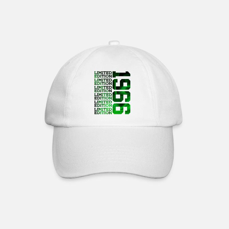 LIMITED EDITION 1966 60 JAHRE 60. GEBURTSTAG - Baseballkappe - Weiß/Weiß