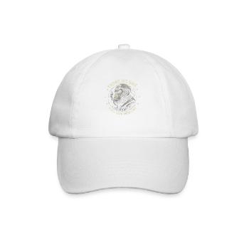 Gorilla Fixer: Problem-Solver Attitude - Baseball Cap - white/white - Front