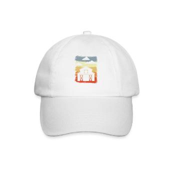 Retro Barn - Baseball Cap - white/white - Front