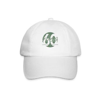 60e anniversaire 1966 cadeau pour hommes et femmes - Casquette classique - blanc/blanc - Devant