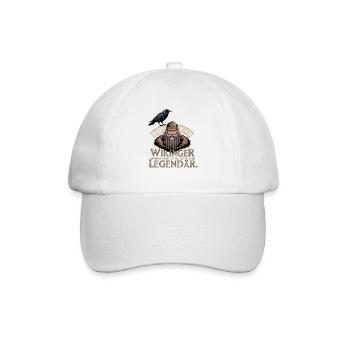 Viking Viking Legend Sailor Odin Raven Fighter - Baseball Cap - white/white - Front