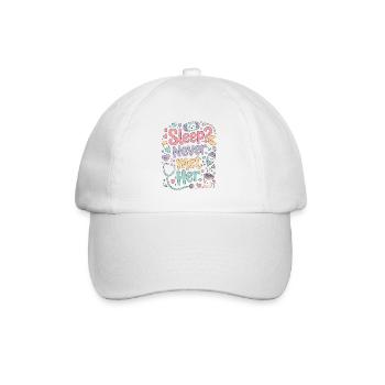 Infirmière en soins intensifs n’a jamais rencontré son sommeil en soins intensifs - Casquette classique - blanc/blanc - Devant