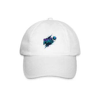 Ping Pong - Tennis de Table - Casquette classique - blanc/blanc - Devant