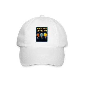 Paddle Up, Level Up Ping Pong - Casquette classique - blanc/blanc - Devant