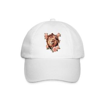 Lion Vintage - Casquette classique - blanc/blanc - Devant
