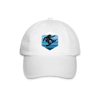 Snowboard Love to Dress Up for Women - Baseball Cap - white/white - Front