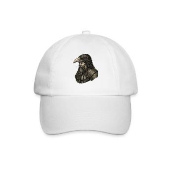 Légende viking viking marin Odin Raven Fighter - Casquette classique - blanc/blanc - Devant