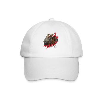 Polnische Flügelhusarenfreiheit 1918 - Baseballkappe - Weiß/Weiß - Vorne