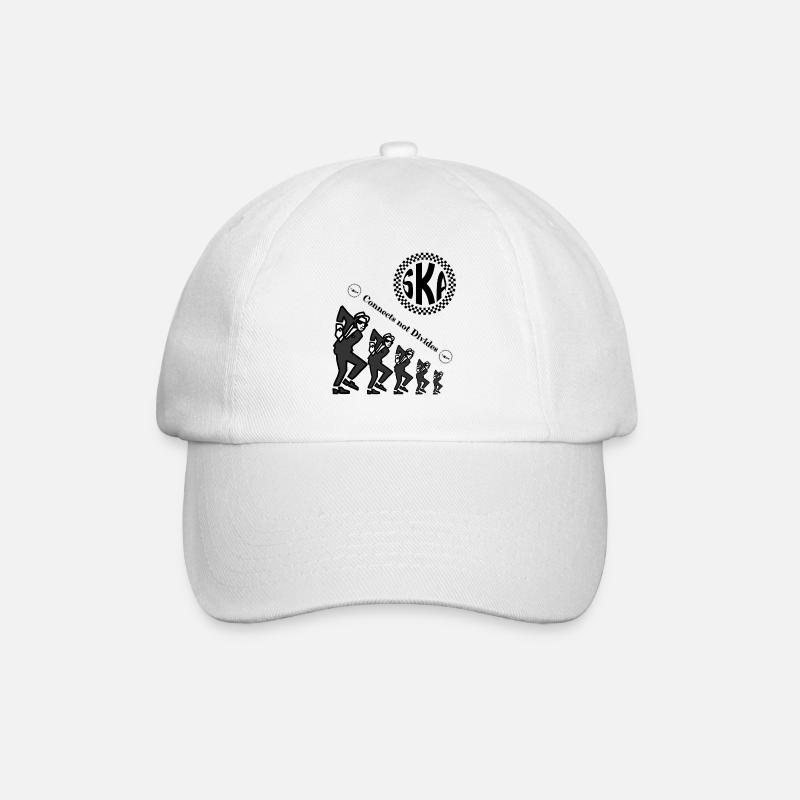 Ska music Connects - Baseball Cap - white/white