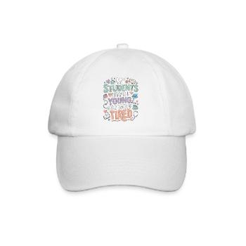 Enseignant en soins infirmiers : mes élèves me gardent infirmier enseignant - Casquette classique - blanc/blanc - Devant