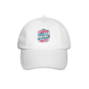 Nurse Educator I Grade Skills Clinical Educator - Baseball Cap - white/white - Front