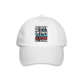 Conception de Dream Burst Never Too Old - Casquette classique - blanc/blanc - Devant