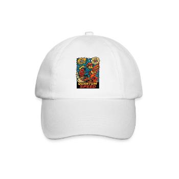 Quantum Speed Turtle Skateboard - Baseball Cap - white/white - Front