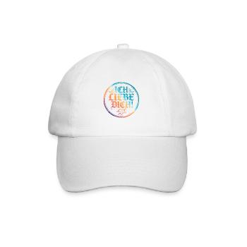I Love You Saying Colorful - Baseball Cap - white/white - Front