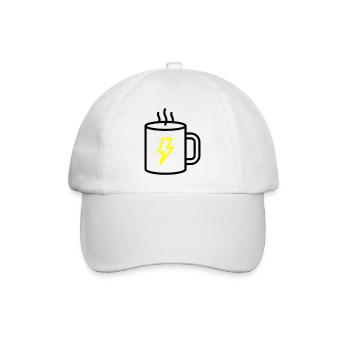 Coffee Mug Blitz Energy - Baseball Cap - white/white - Front
