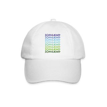 Schoolchild Student School Schoolgirl First grader - Baseball Cap - white/white - Front