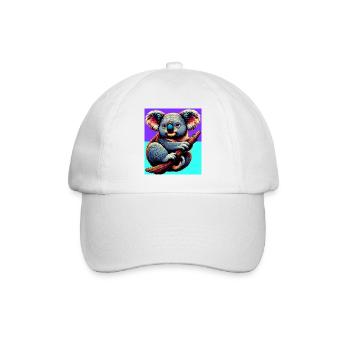 Koala - Baseballkappe - Weiß/Weiß - Vorne