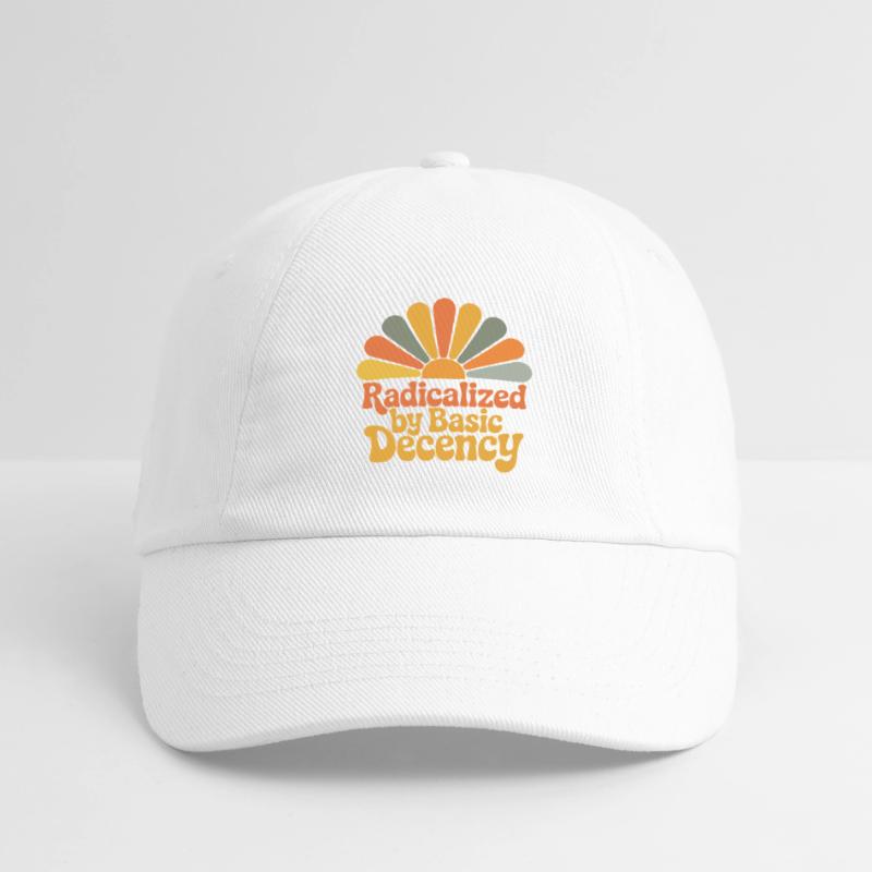 Radicalized by Basic Decency Baseball Cap